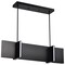 Nuvo Blaine, 38 Inch LED Island Pendant, Matte Black, Acrylic Lens 62/2161 - alternate 2